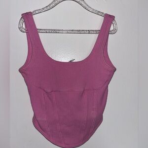 Victoria's Secret Pink Ribbed Top